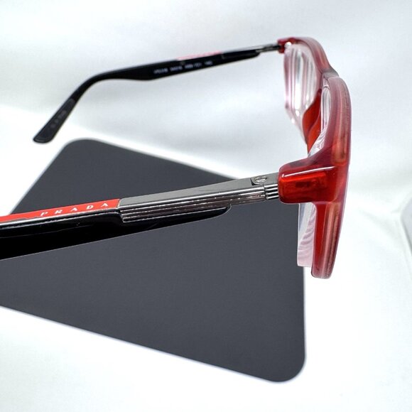 PRADA Red Eyeglasses Frame VPS 01B  AB9-1O1 54 [] 16 140 - Picture 15 of 16